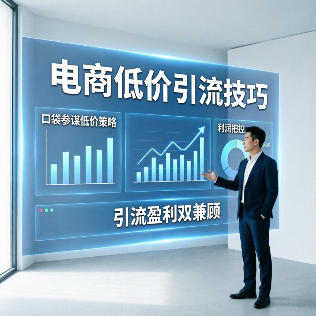 电商低价引流技巧：口袋参谋低价策略+利润把控，引流盈利双兼顾